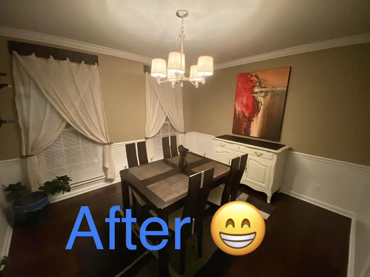 Professional dining room restoration after water damage in Litchfield